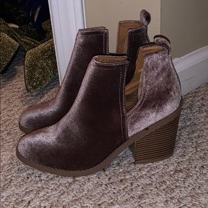 Brand New Suede Booties